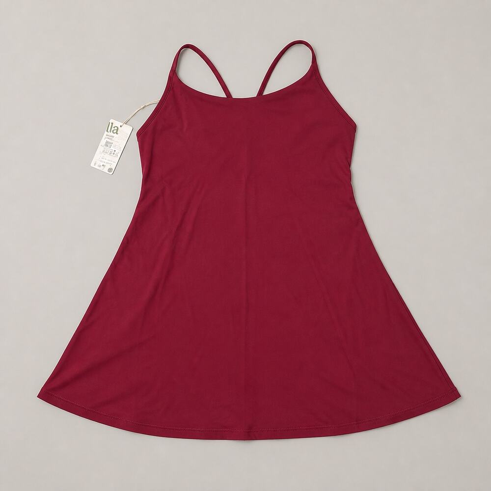 NWT Halara Youth Red Violet Athletic Dress Built-In Shorts XXL 15–16
